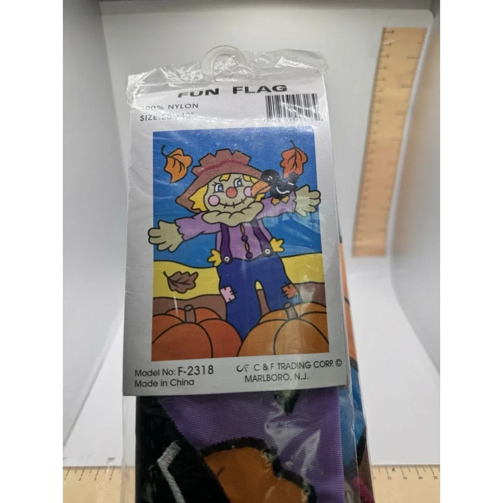Fun Flag Nylon Scarecrow Fall Flag 28